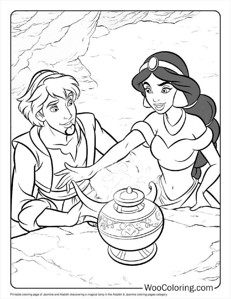 Jasmine and Aladdin’s Magical Find