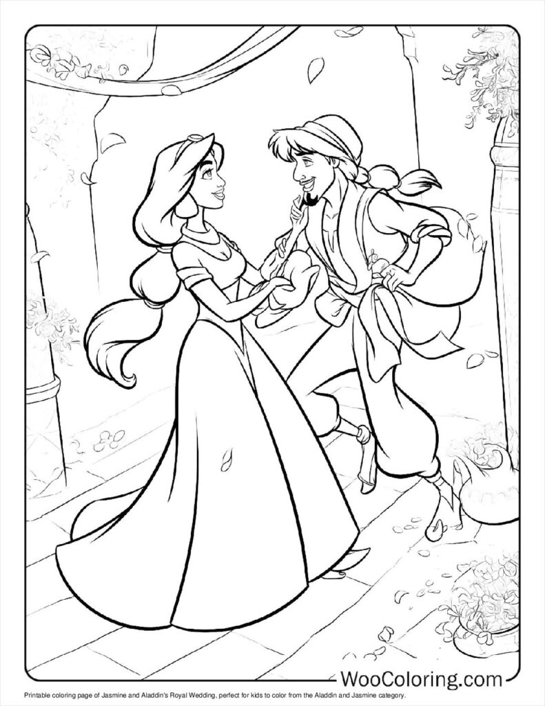 Jasmine and Aladdin's Royal Wedding