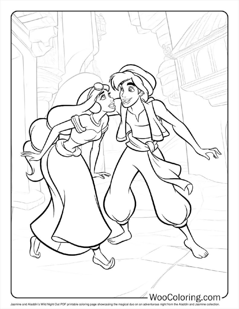 Jasmine and Aladdin’s Wild Night Out