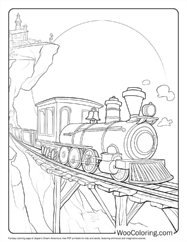 100  Fantasy coloring pages  Free PDF To Print  - 44