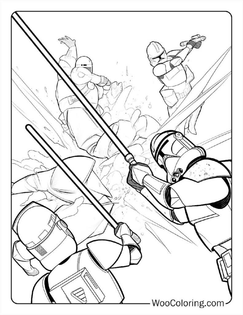 100  Star Wars coloring pages  Free PDF To Print  - 9