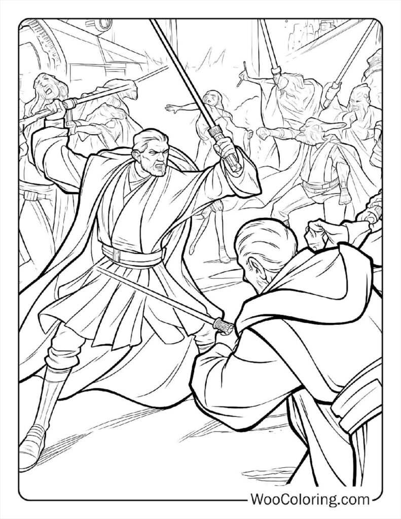 100  Star Wars coloring pages  Free PDF To Print  - 10