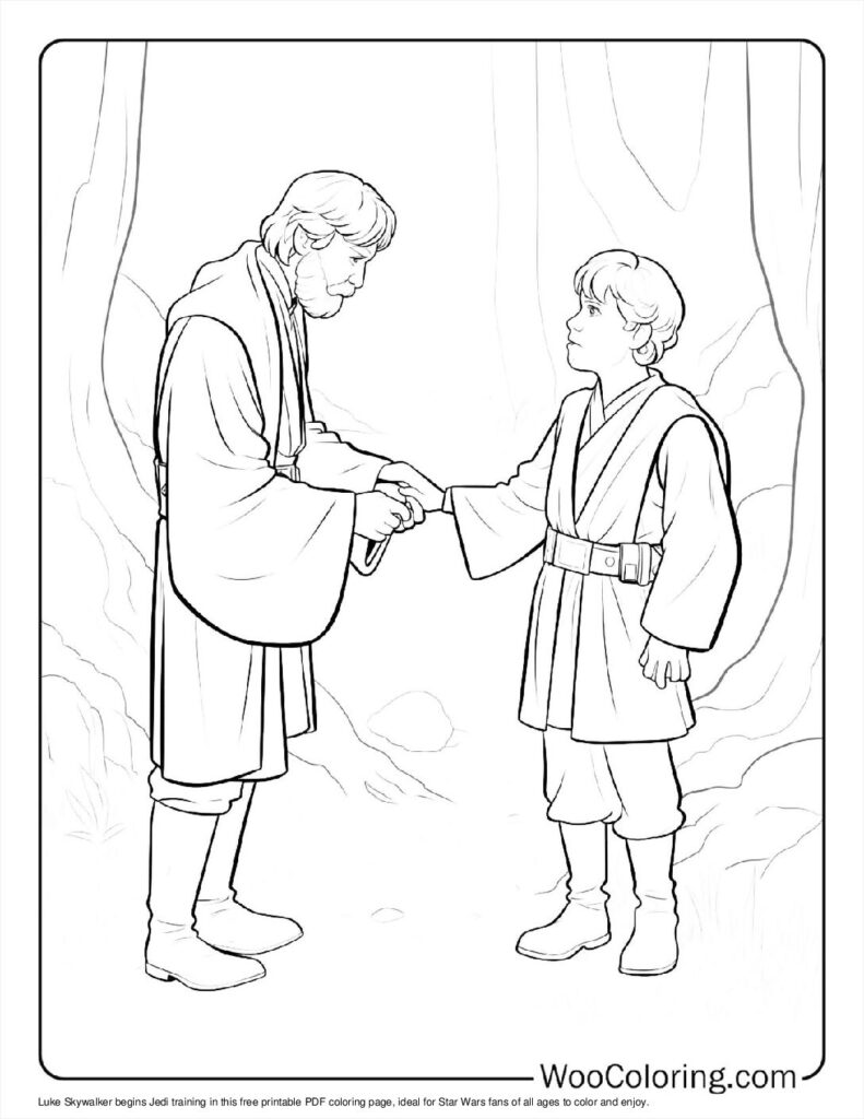 100  Luke Skywalker coloring pages  Free PDF To Print  - 22