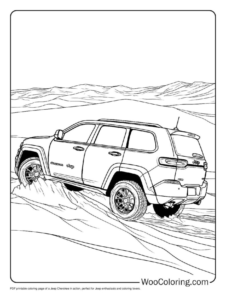 100  Jeep coloring pages  Free PDF To Print  - 49