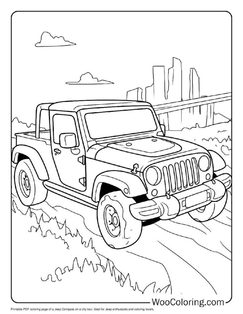 100  Jeep coloring pages  Free PDF To Print  - 39