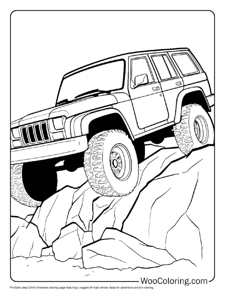 100  Jeep coloring pages  Free PDF To Print  - 87