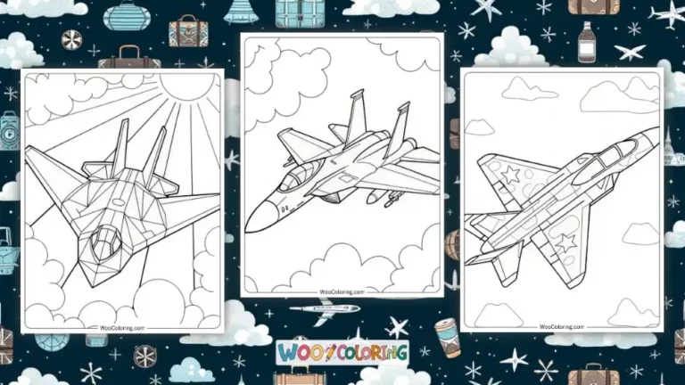 100  Jet coloring pages  Free PDF To Print  - 17