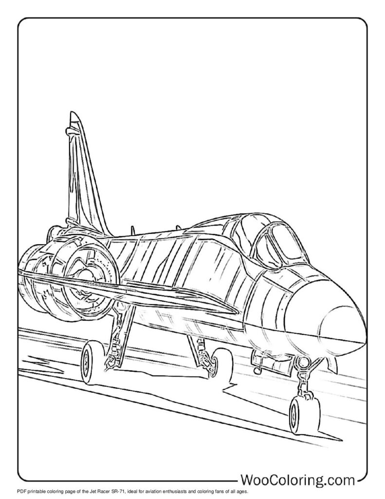 100  Jet coloring pages  Free PDF To Print  - 49