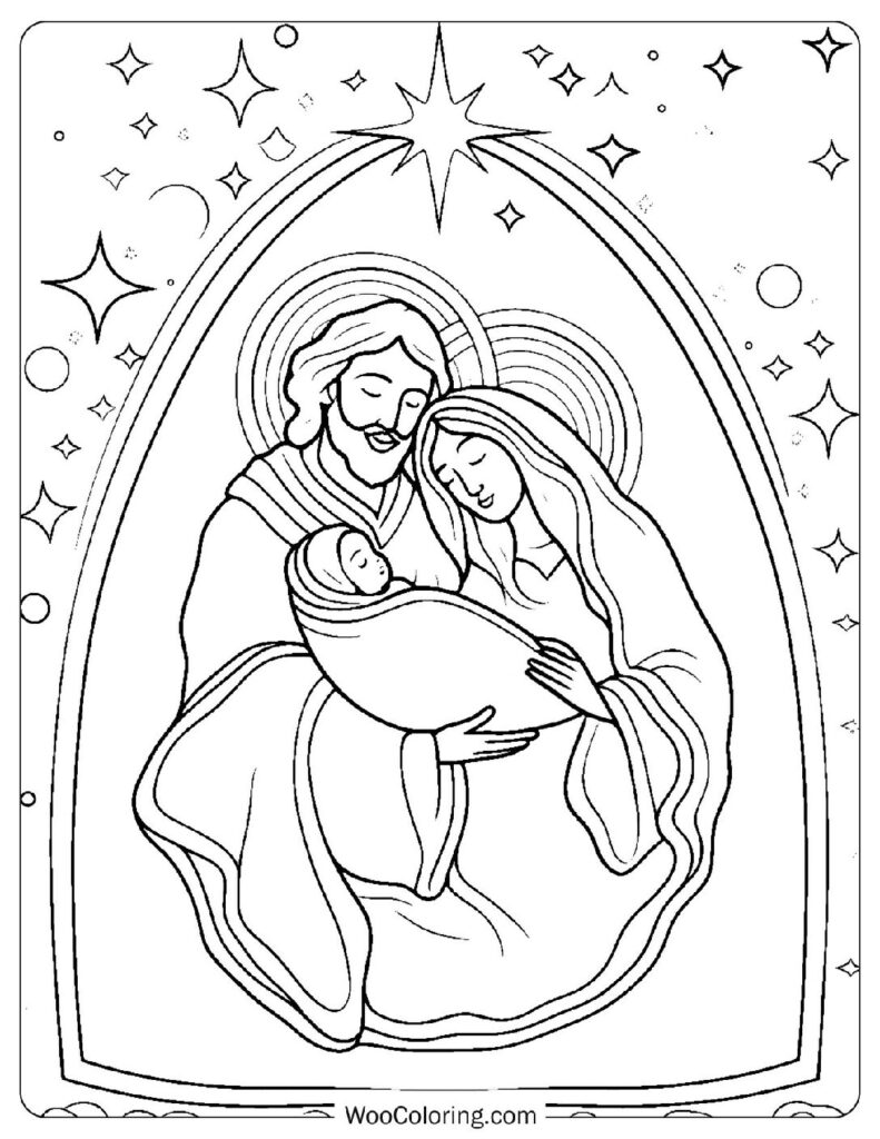 1 500 Christmas Coloring Pages  Free PDF To Print  - 15