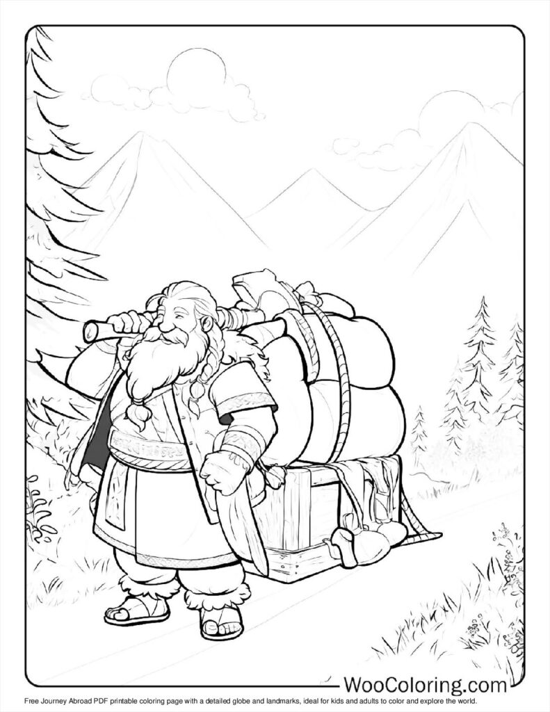 100 Viking coloring pages Free PDF To Print - 38