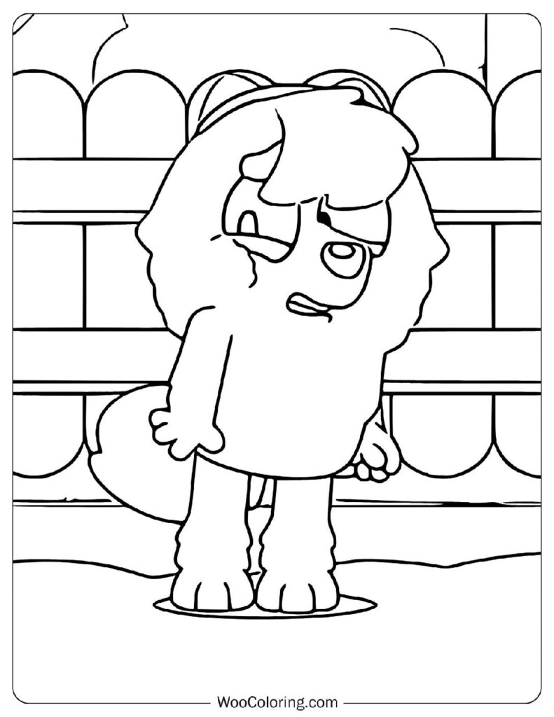 Judo Finds a Second Family in Bluey For Kids Coloring