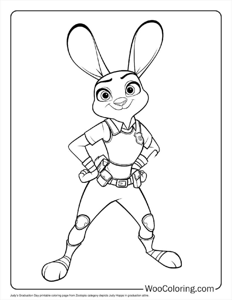 100  Zootopia coloring pages  Free PDF To Print  - 63