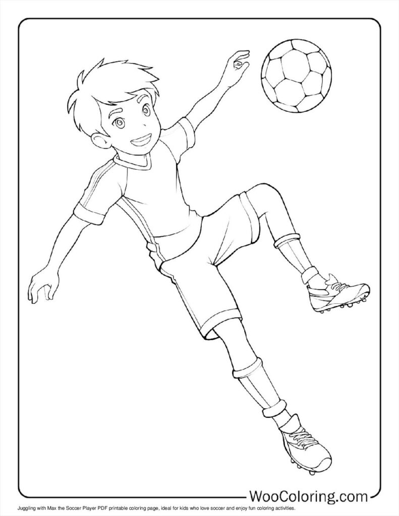 100  Soccer coloring pages  Free PDF To Print  - 30