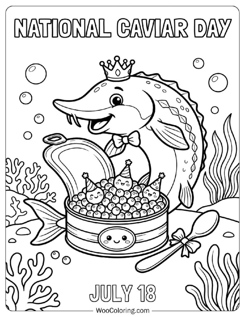 July 18 – National Caviar Day