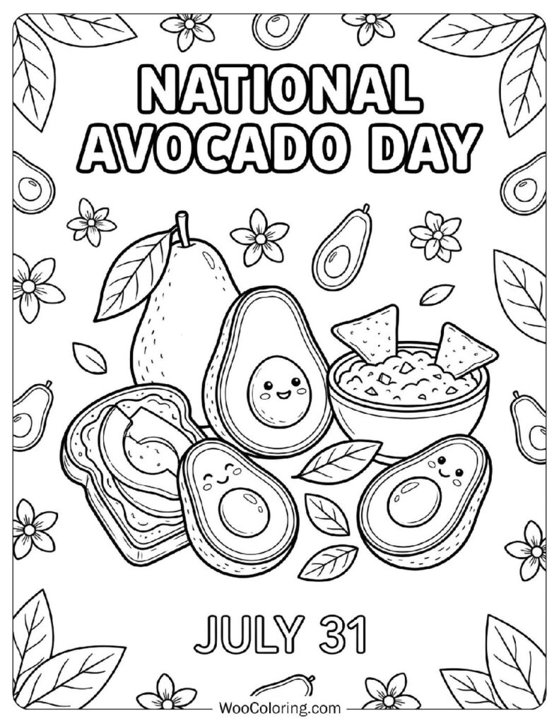 July 31 – National Avocado Day