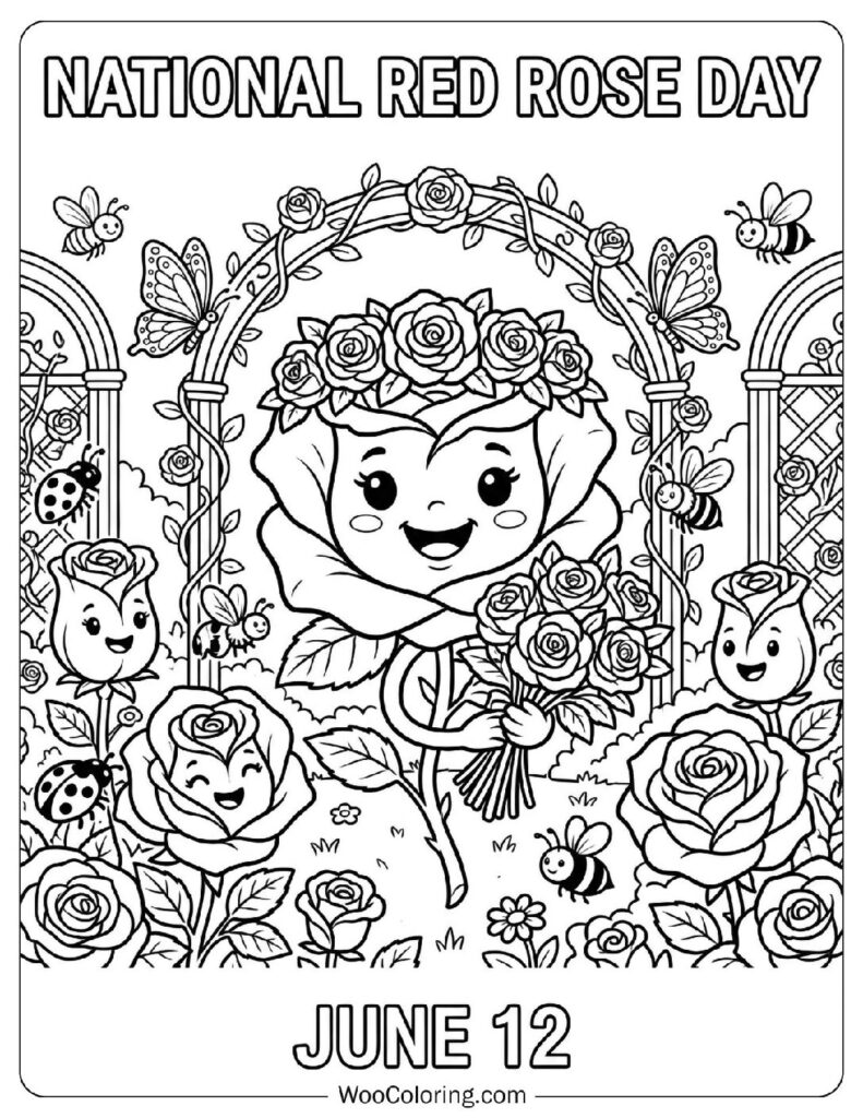 June 12 – National Red Rose Day