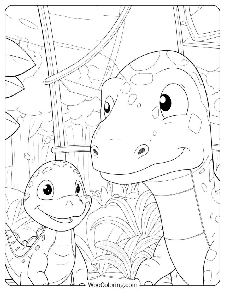 Jurassic Park Dino Discovery To Color