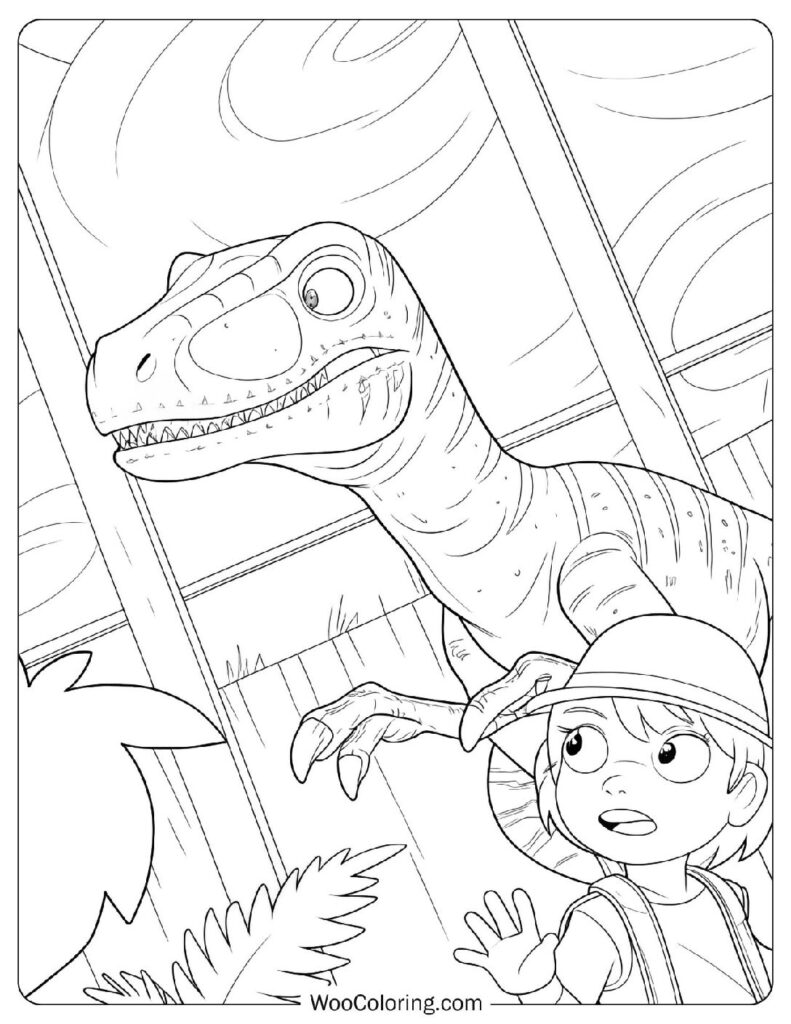 Jurassic Park Velociraptor Encounter