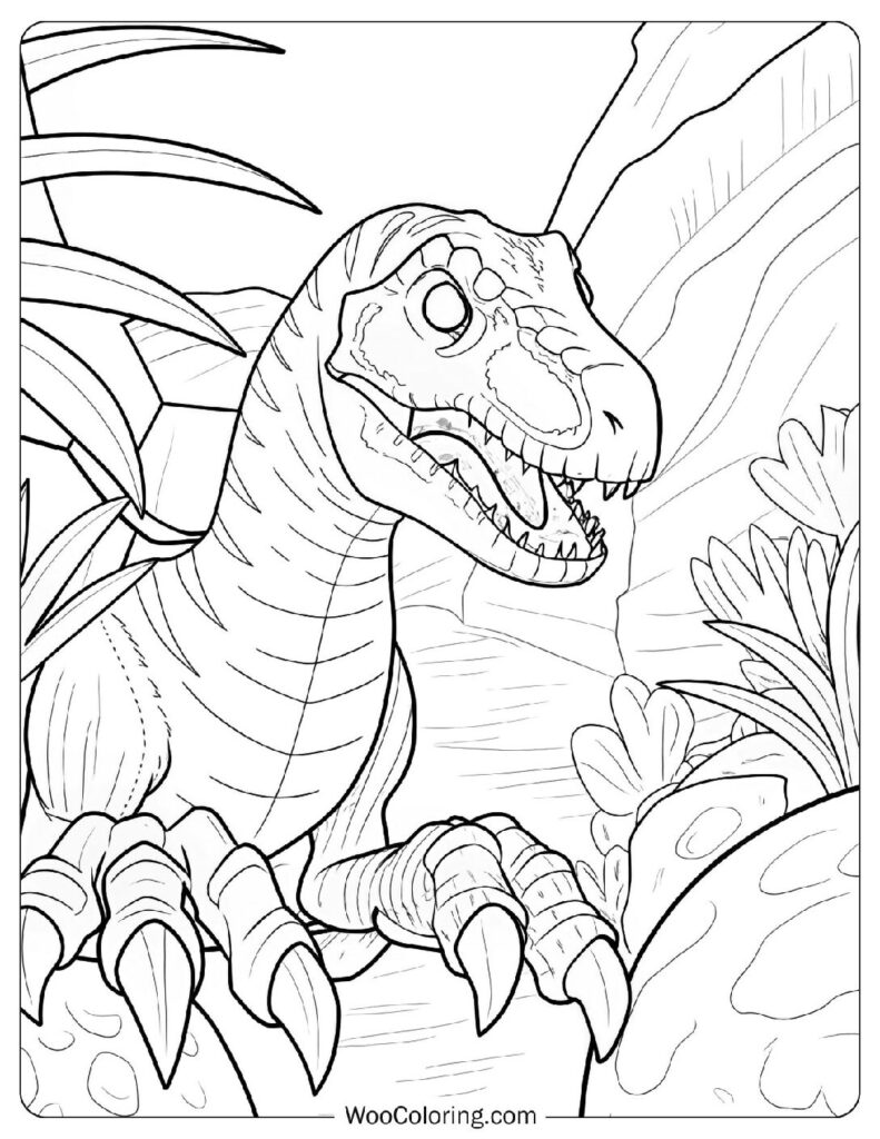 Jurassic World’s Fierce Velociraptor