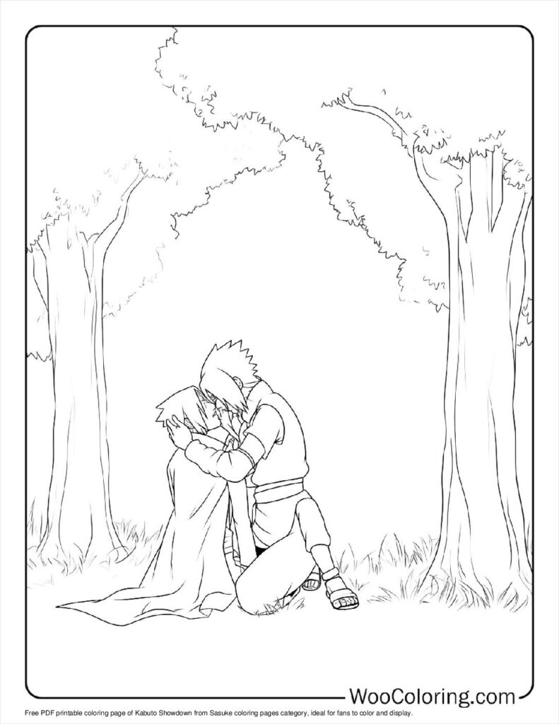 100  Sasuke coloring pages  Free PDF To Print  - 51