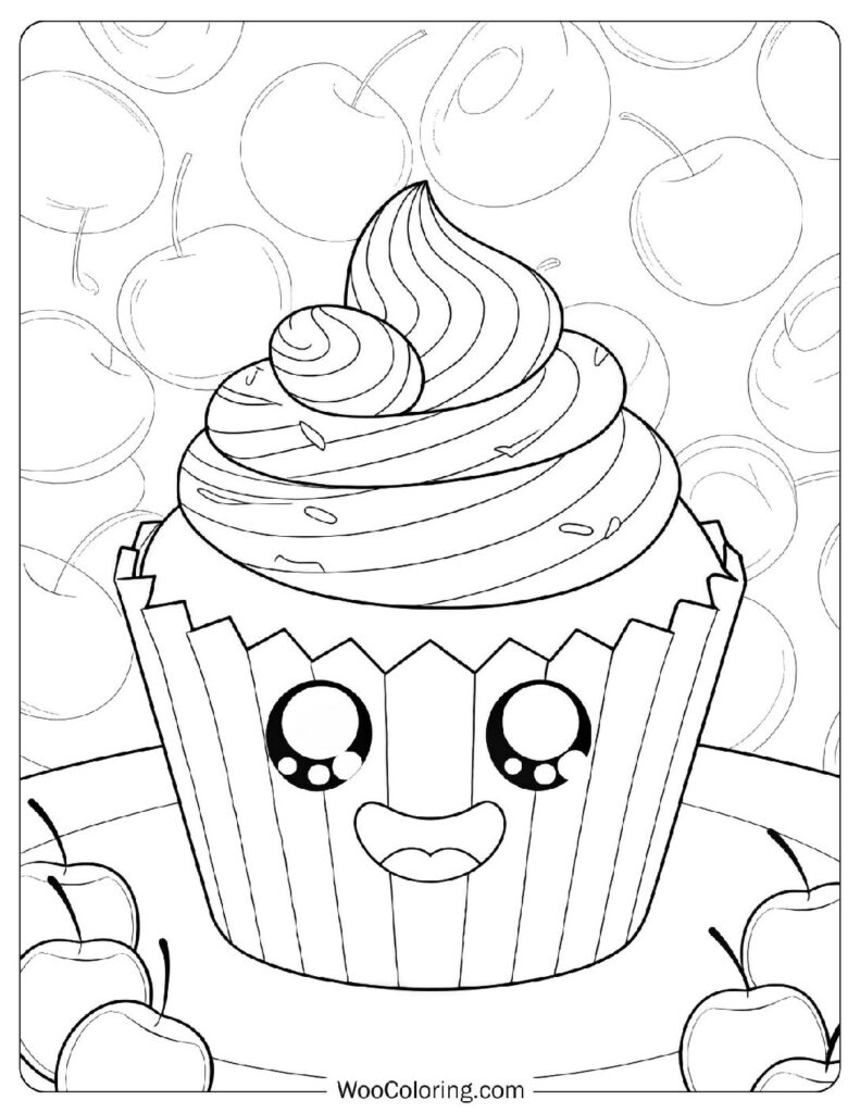 36 Cake Coloring Pages  Free PDF To Print  - 89