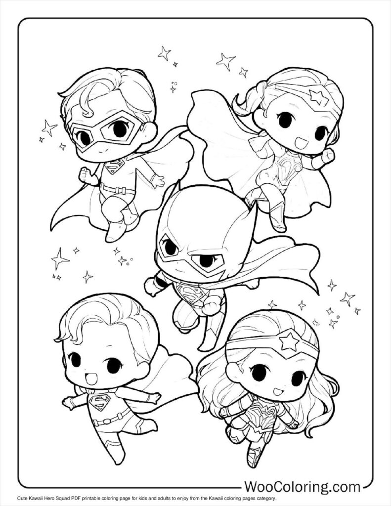100  Kawaii coloring pages  Free PDF To Print  - 65