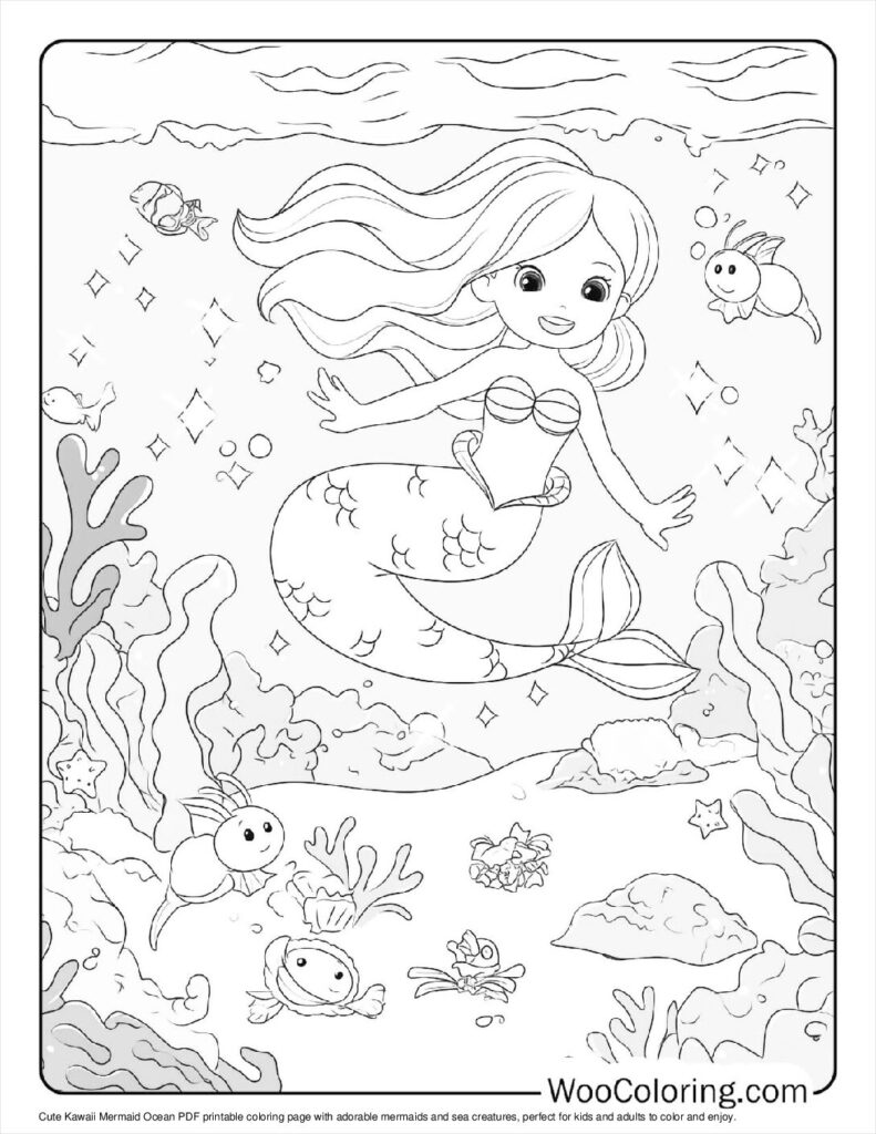 100  Kawaii coloring pages  Free PDF To Print  - 38