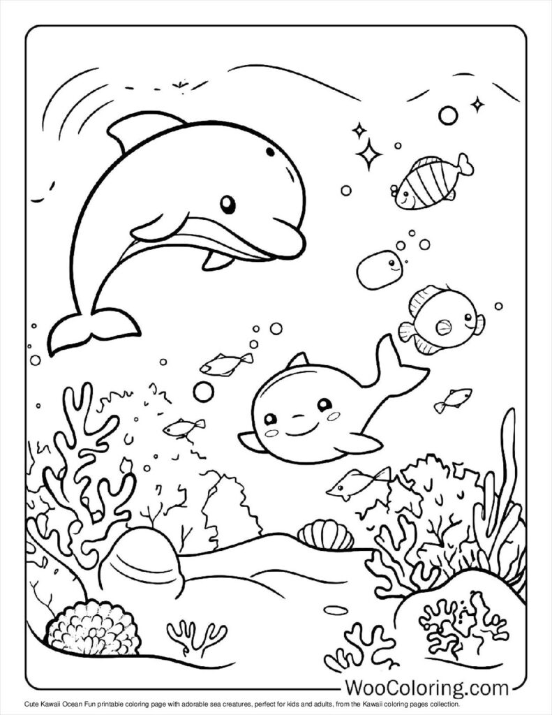 100  Kawaii coloring pages  Free PDF To Print  - 41