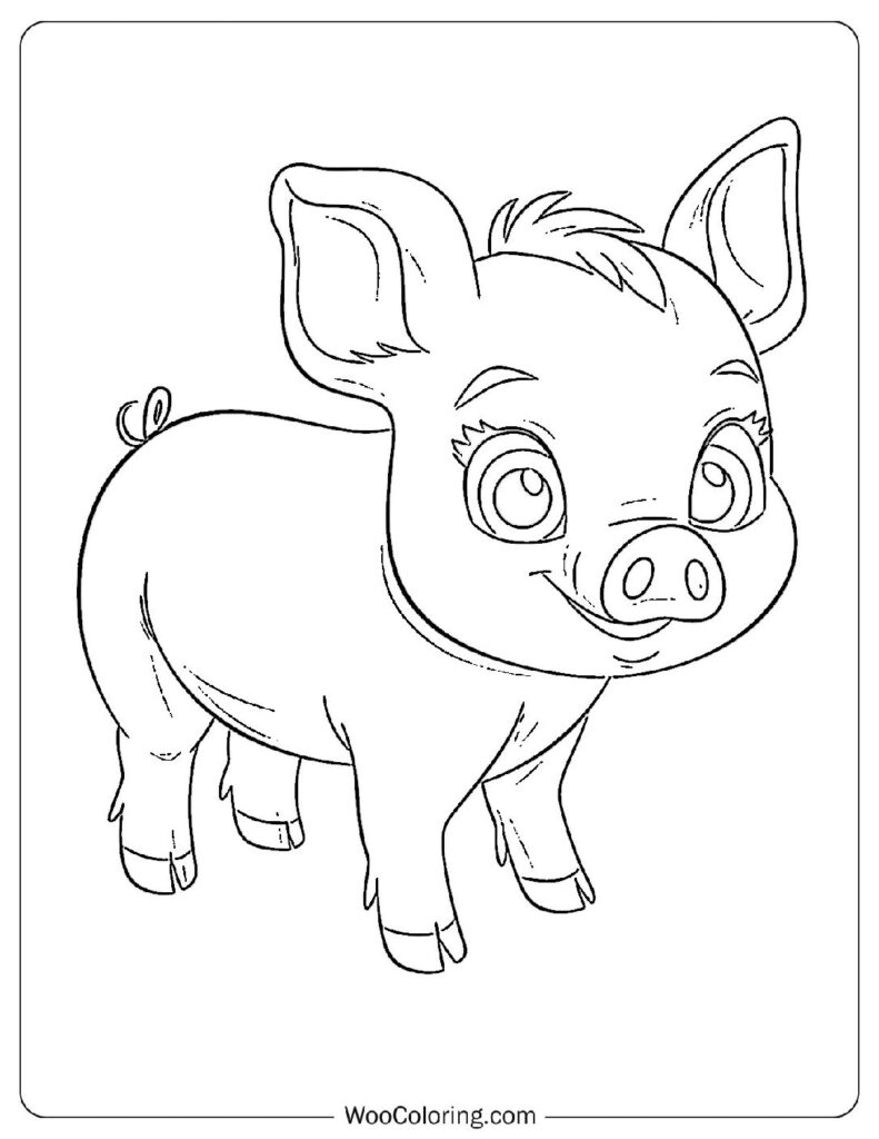 100  Pig coloring pages  Free PDF To Print  - 71
