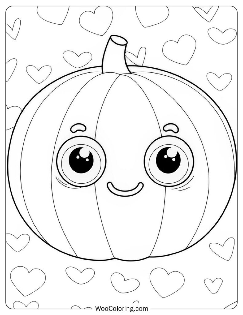 66 Pumpkin Coloring Pages  Free PDF To Print  - 25