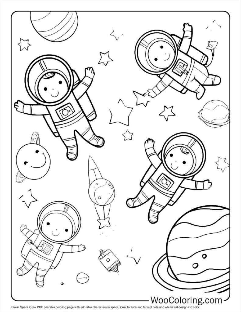 100  Kawaii coloring pages  Free PDF To Print  - 18