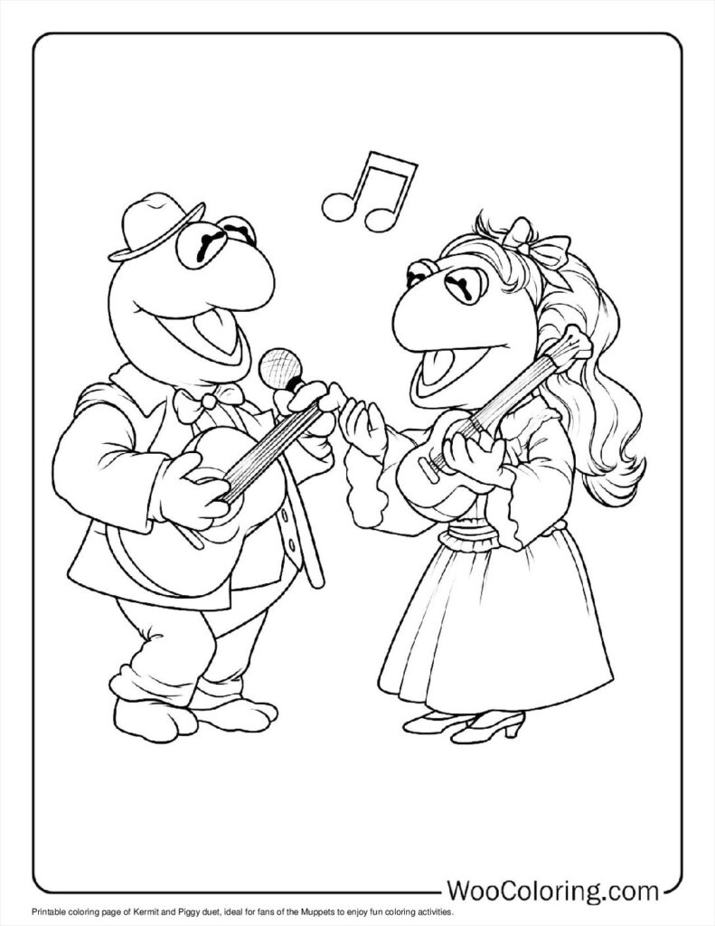 100  Muppets coloring pages  Free PDF To Print  - 71