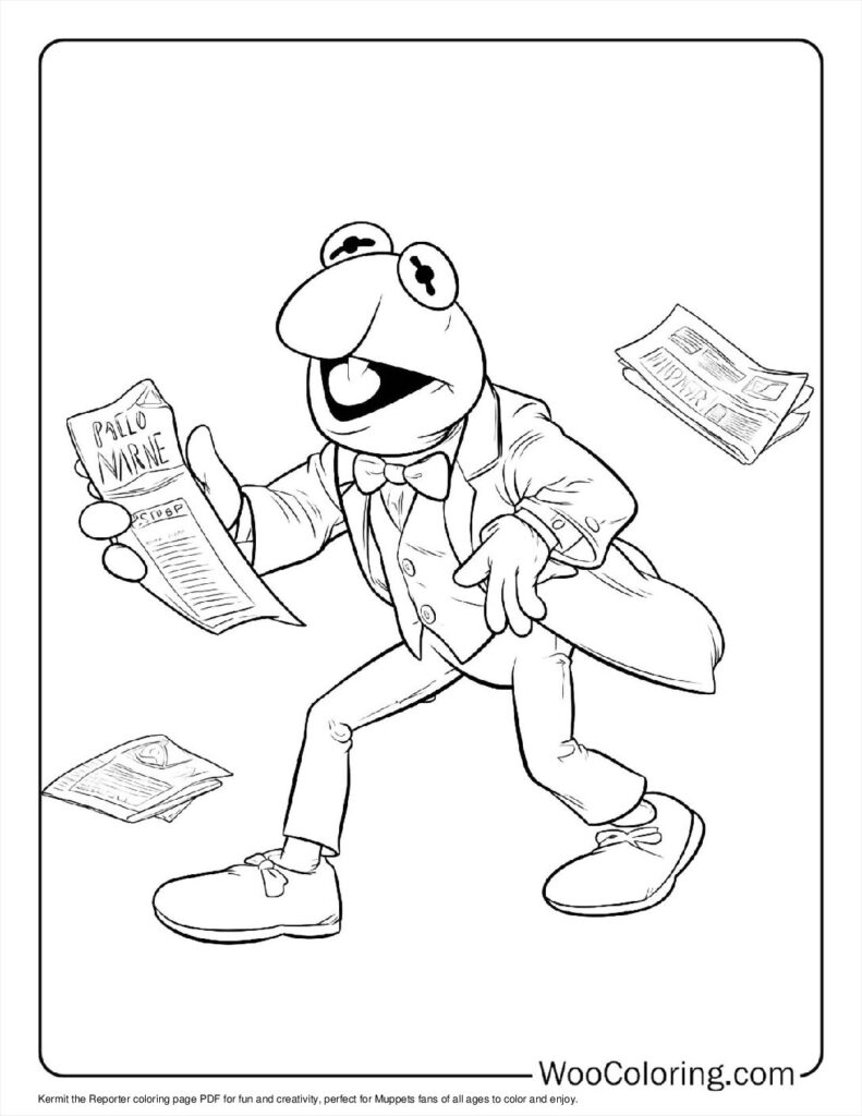 100  Muppets coloring pages  Free PDF To Print  - 1