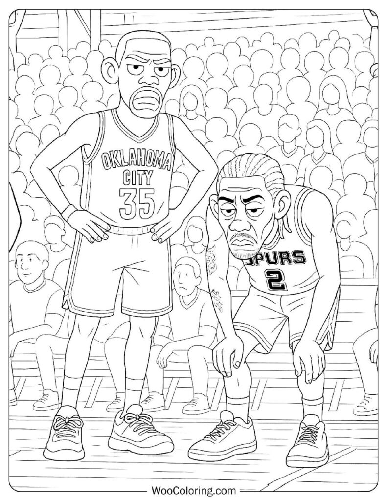 Kevin Durant and Kawhi Leonard Facing Off in Iconic NBA Rivalry Moment