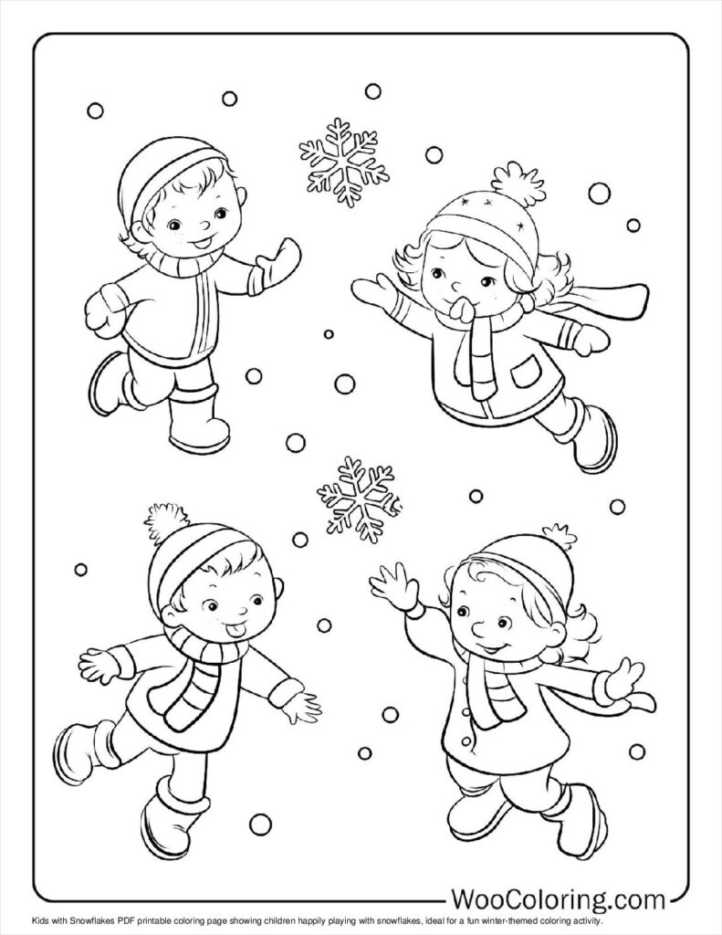 100  Snowflake coloring pages  Free PDF To Print  - 27