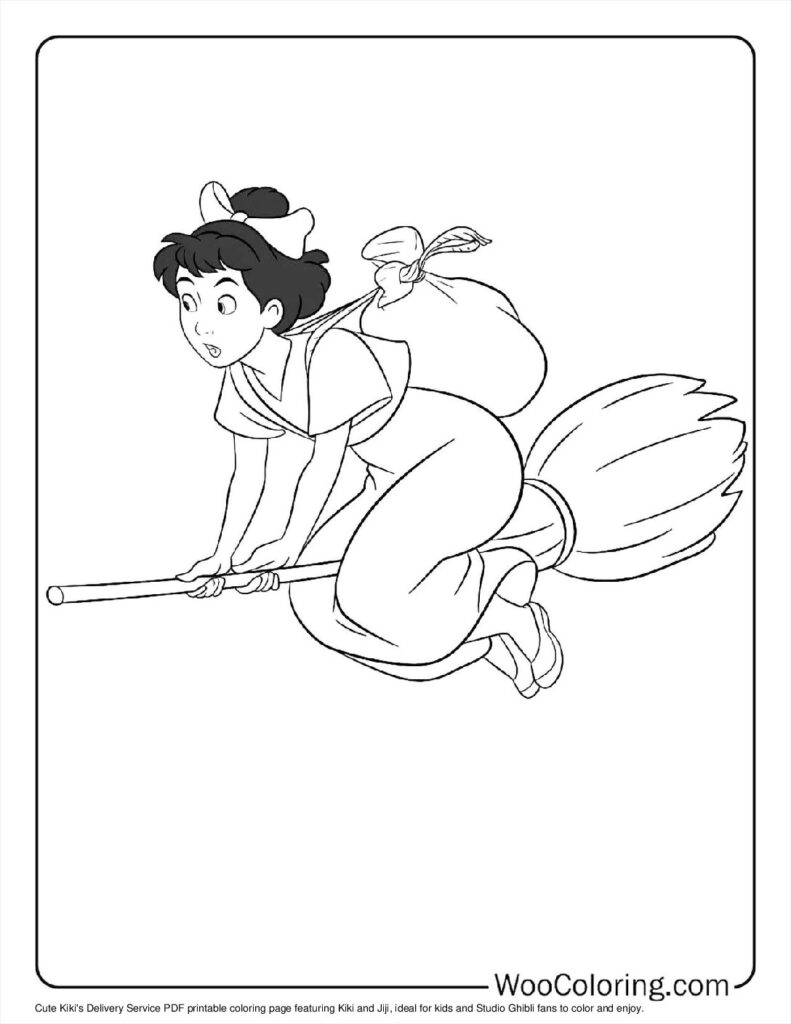 100  Studio Ghibli coloring pages  Free PDF To Print  - 67
