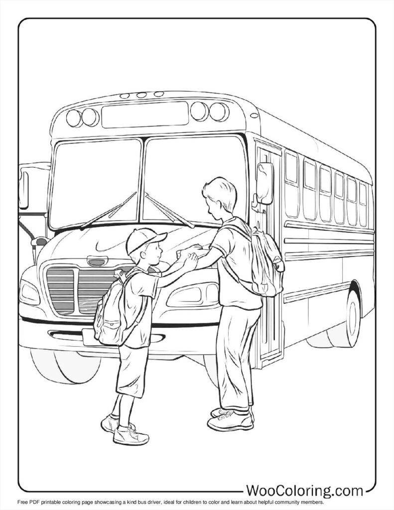 100  School Bus coloring pages  Free PDF To Print  - 42
