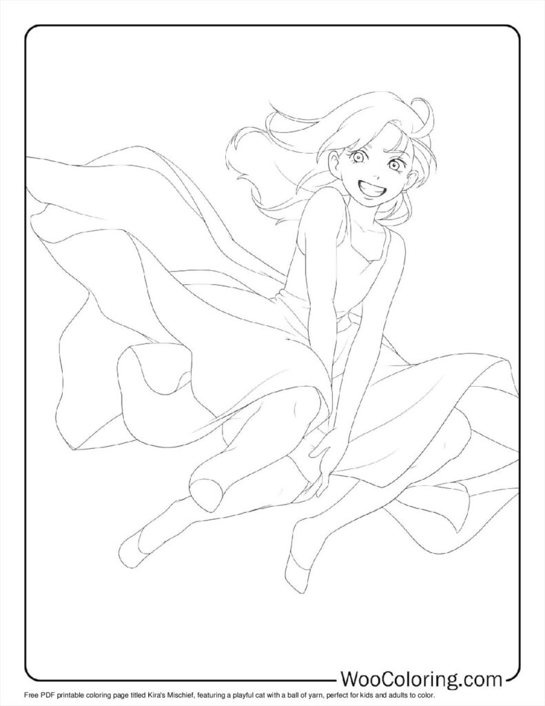 100  Manga coloring pages  Free PDF To Print  - 58