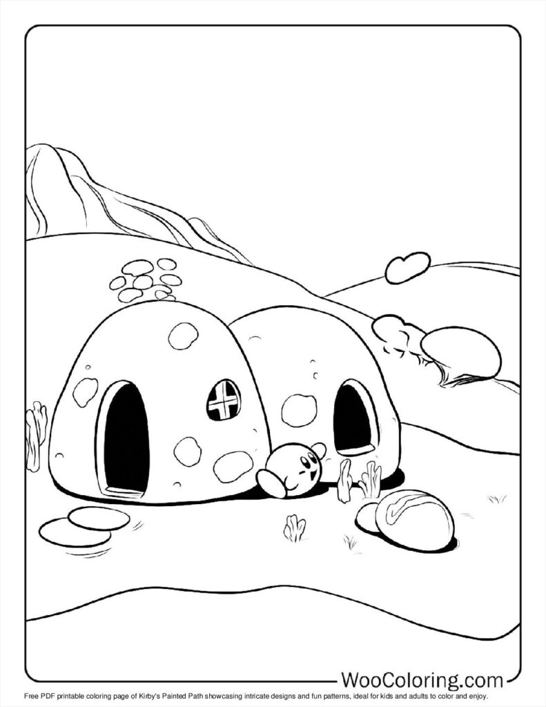 100 Kirby coloring pages Free PDF To Print - 27