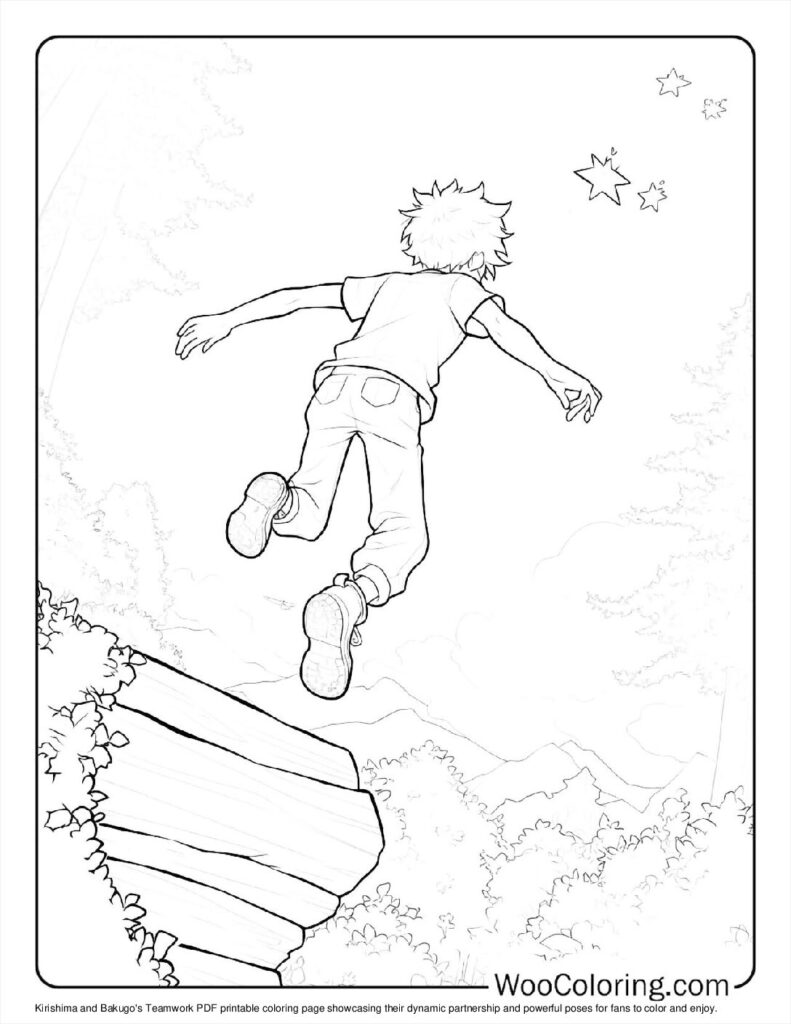 100  My Hero Academia coloring pages  Free PDF To Print  - 16