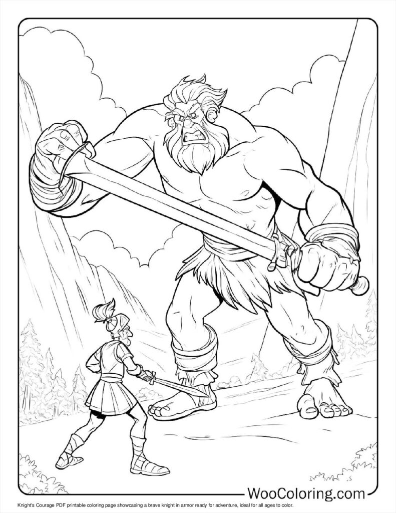 100  Knight coloring pages  Free PDF To Print  - 52