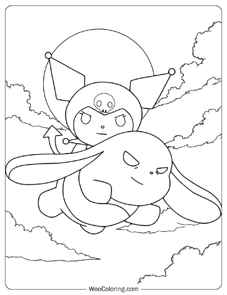 Kuromi and Baku begin their magical mischief with charm and surprise