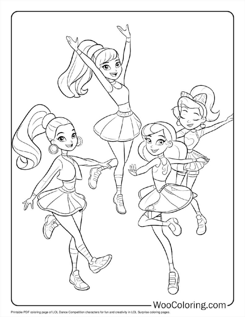 100  LOL Surprise coloring pages  Free PDF To Print  - 14
