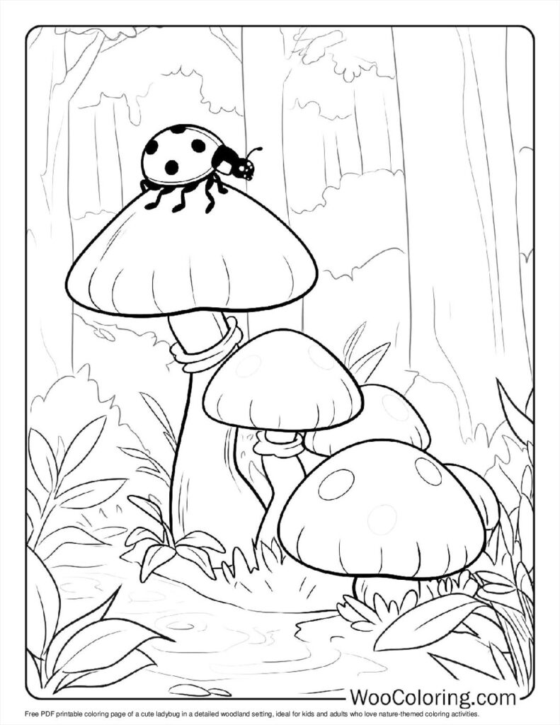 100  Ladybug coloring pages  Free PDF To Print  - 63