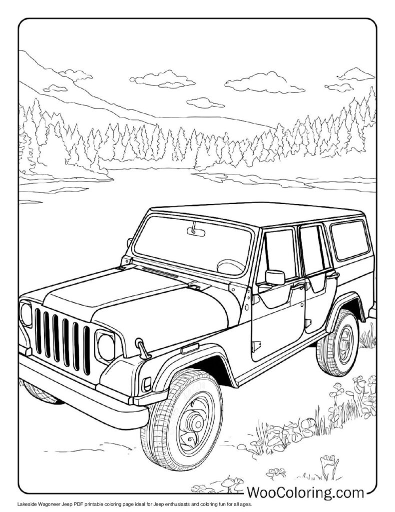 100  Jeep coloring pages  Free PDF To Print  - 96