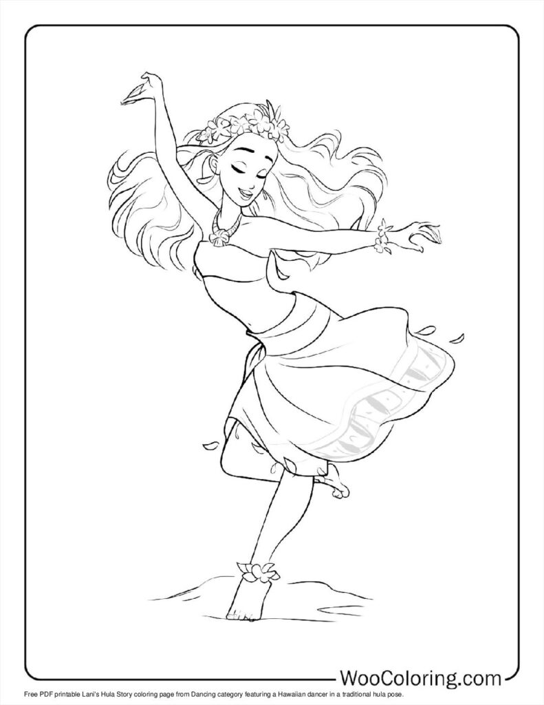 100  Dancing coloring pages  Free PDF To Print  - 60