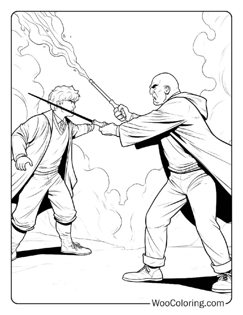 100  Harry Potter coloring pages  Free PDF To Print  - 6