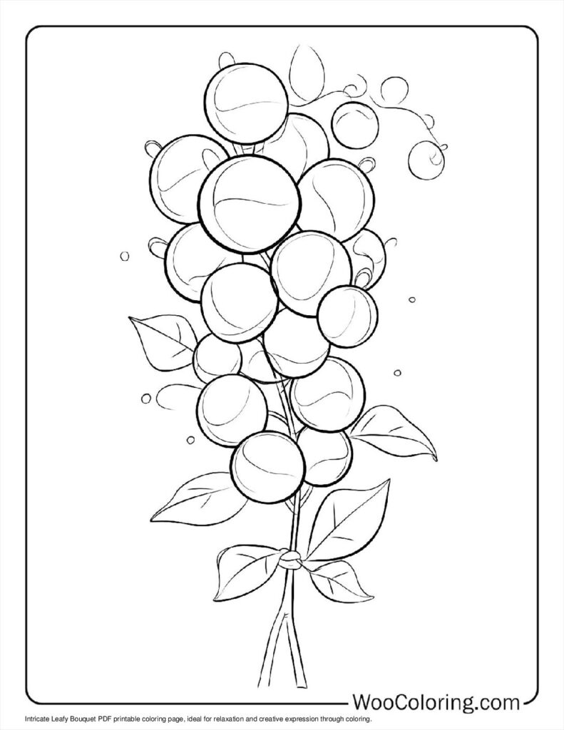 100  Leaf coloring pages  Free PDF To Print  - 18
