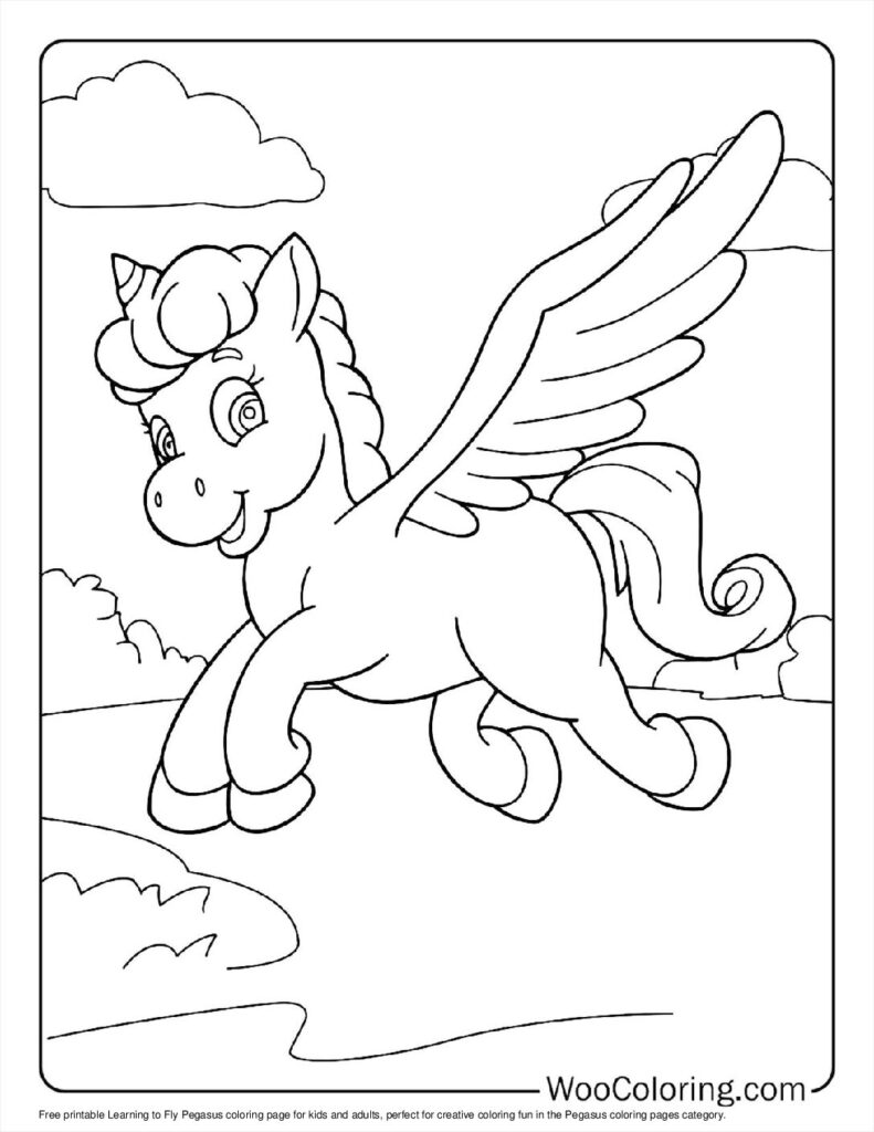 100  Pegasus coloring pages  Free PDF To Print  - 62