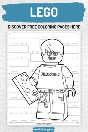Lego coloring pages designs for boys